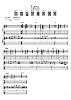 Santana – EUROPA – LAm débutant