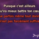 PUISQUE TU PARS – Jean-Jacques Goldman – D