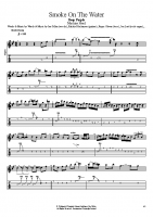 Deep Purple – SMOKE ON THE WATER-SOLO