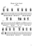 Sting – SHAPE OF MY HEART